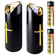 Świeca LED wkład RICO 5x15 Black + Gold White