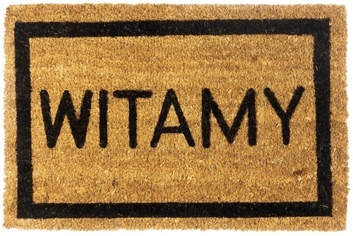 Zdjęcie produktu Wycieraczka kokosowa Dzień Dobry / Witamy 40x60 cm 2