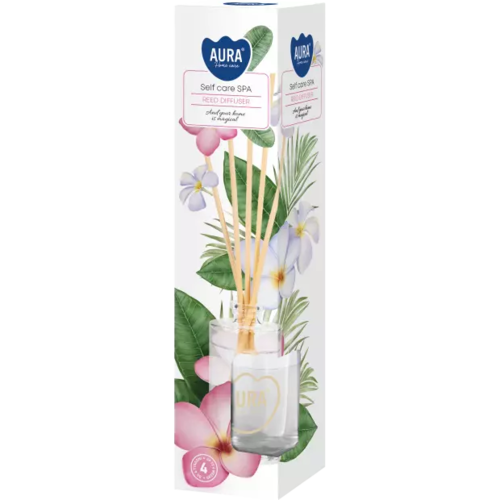 Zdjęcie produktu Dyfuzor zapachowy z patyczkami Odświeżacz powietrza Aura DZ45-363 Self Care SPA 45 ml 3