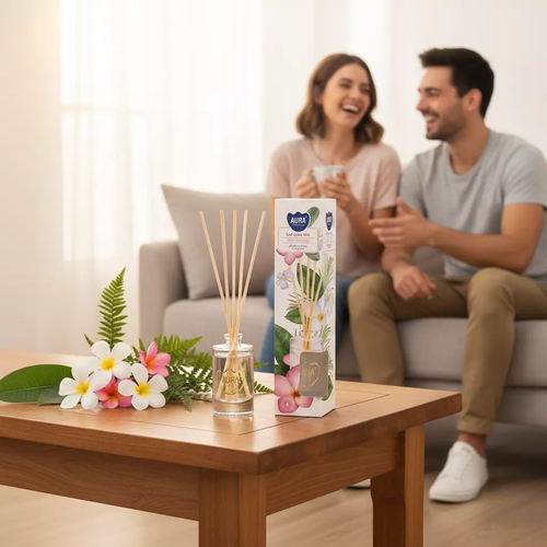 Zdjęcie produktu Dyfuzor zapachowy z patyczkami Odświeżacz powietrza Aura DZ45-363 Self Care SPA 45 ml 2