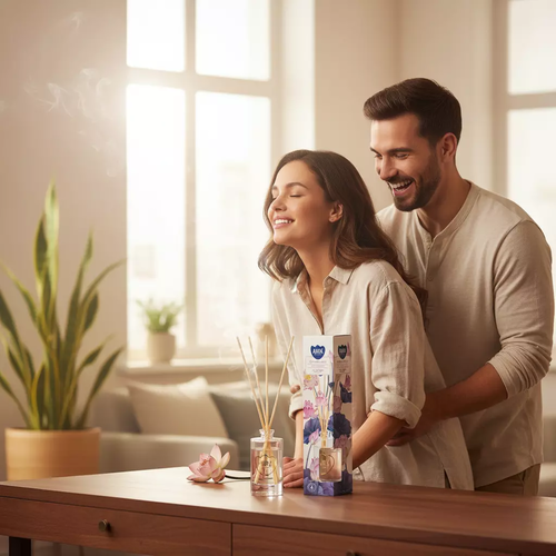 Zdjęcie produktu Dyfuzor zapachowy z patyczkami Odświeżacz powietrza Aura DZ45-272 Orientalna Noc 45 ml 2