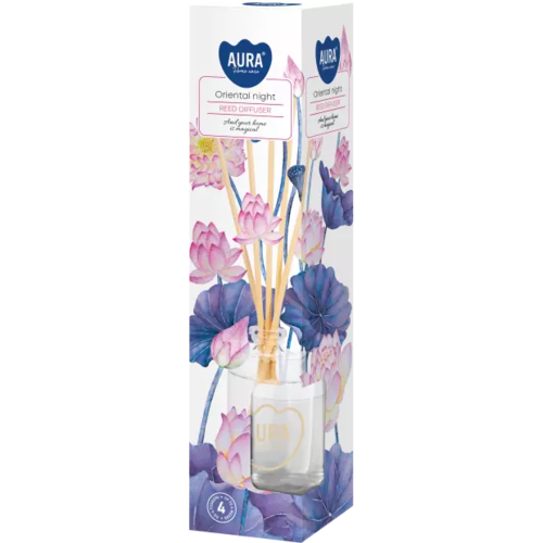 Zdjęcie produktu Dyfuzor zapachowy z patyczkami Odświeżacz powietrza Aura DZ45-272 Orientalna Noc 45 ml 6