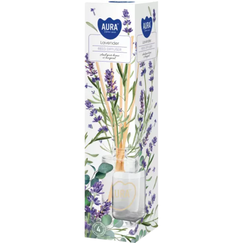 Zdjęcie produktu Dyfuzor zapachowy z patyczkami Odświeżacz powietrza Aura DZ45-79 Relaksująca lawenda 45 ml 2