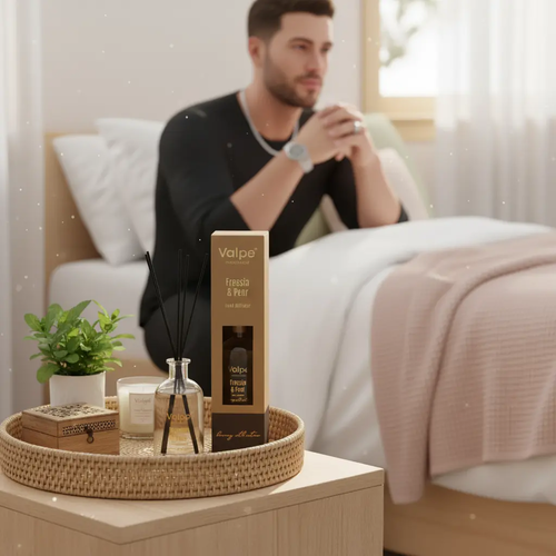 Zdjęcie produktu Dyfuzor zapachowy z patyczkami Odświeżacz powietrza Valpe Frezja & Gruszka 230 ml DZ230-326 4