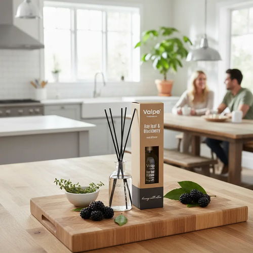 Zdjęcie produktu Dyfuzor zapachowy z patyczkami Odświeżacz powietrza Liść Laurowy & Jeżyna 230 ml DZ230-325 2