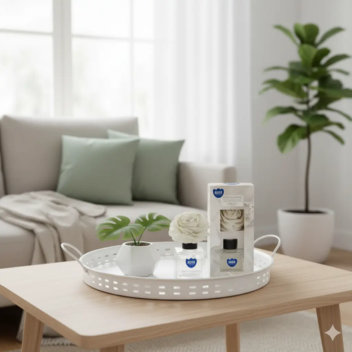 Zdjęcie produktu Dyfuzor zapachowy z Drewnianym Kwiatem Ozdobny Aura DZ50K-169 Kwitnący Jaśmin 80 ml 4
