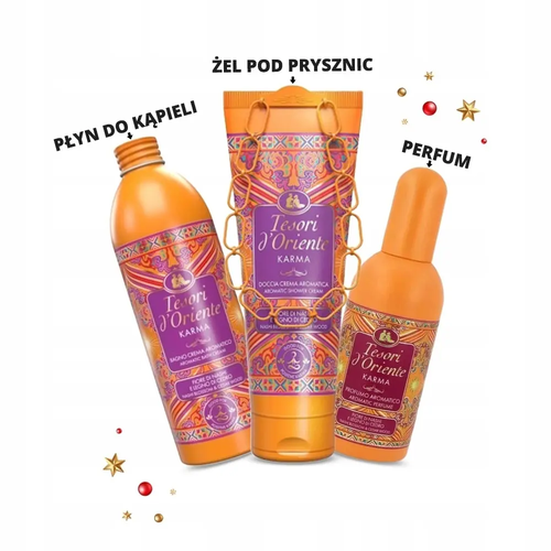 Zdjęcie produktu Tesori d'Oriente Zestaw Prezentowy Kosmetyki Karma Płyn Perfumy Żel 2
