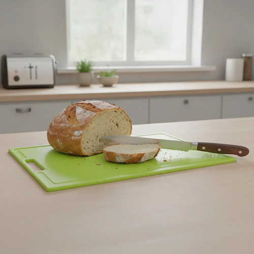 Zdjęcie produktu Deska kuchenna do krojenia plastikowa Splash średnia 31x20 cm antypoślizgowa 3