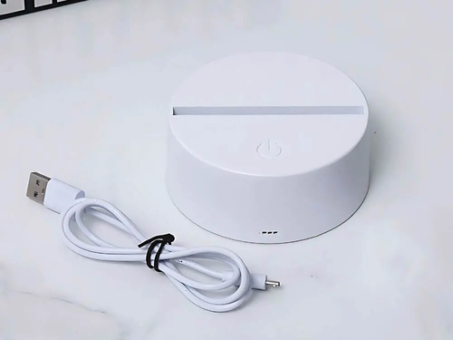 Zdjęcie produktu Lampka Led z Opadającym Ruchomym Piaskiem Piękna Ozdoba Uspokajająca Wyciszająca Idealna na prezent  5
