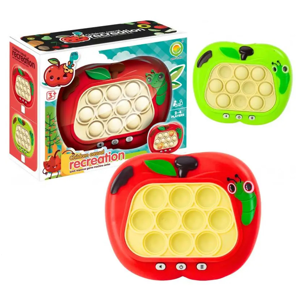 Zdjęcie produktu Gra Pop It Quick Push Jabłko – Antystresowa zabawa dla wszystkich