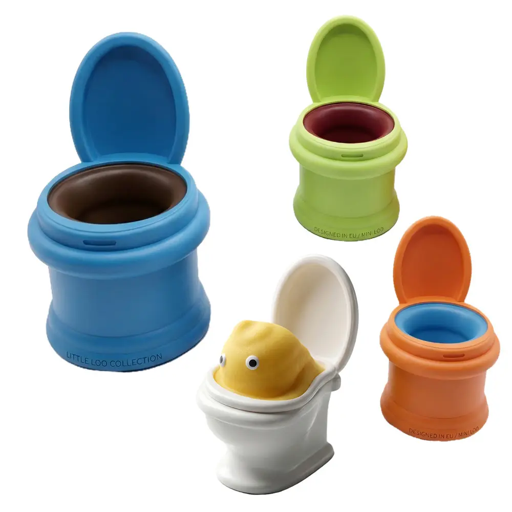 Zdjęcie produktu Gniotek kibelek antystresowa zabawka toaleta do wyciskania relaks 7 cm