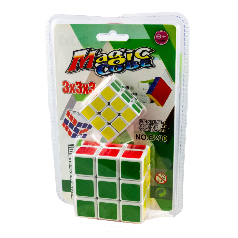 Zdjęcie produktu Kostka Układanka 2w1 Magic Cube - Zabawka Logiczna
