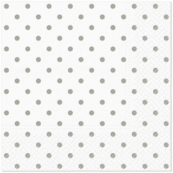 Zdjęcie produktu Serwetki 33x33 Decoupage Basic Dots 20szt.