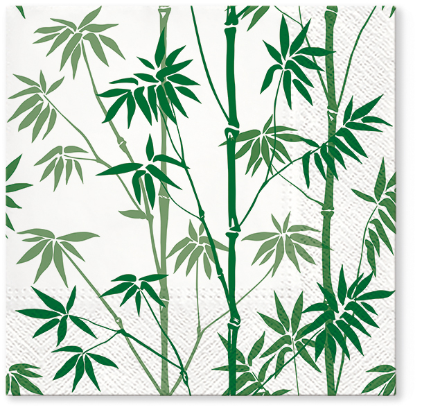 Zdjęcie produktu Serwetki 33x33 Decoupage Bamboo Forest Green 20szt.