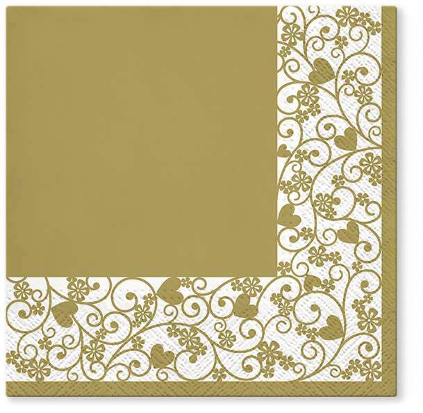 Zdjęcie produktu Serwetki Chic Frame (gold)