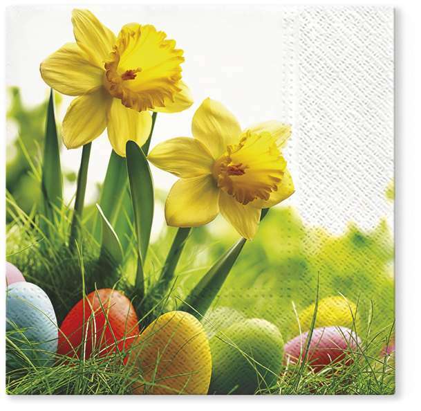 Zdjęcie produktu Serwetki Daffodils with Eggs