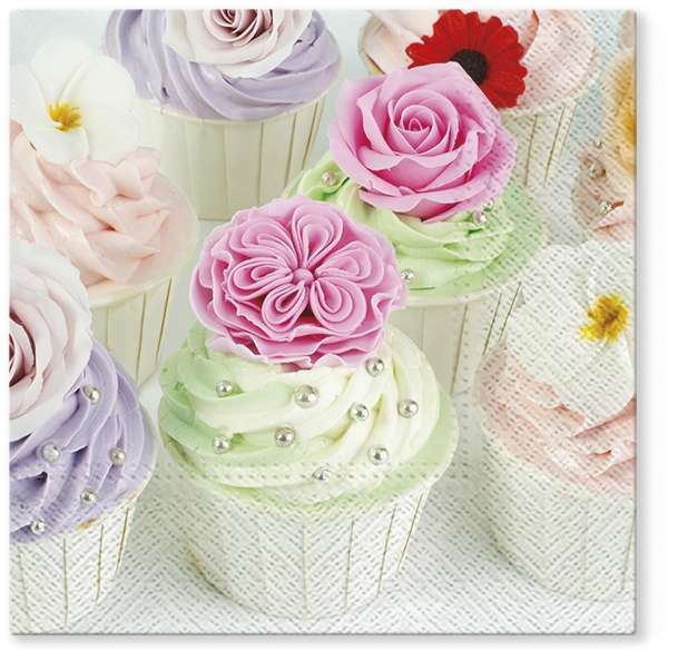 Zdjęcie produktu Serwetki Pastel Muffins