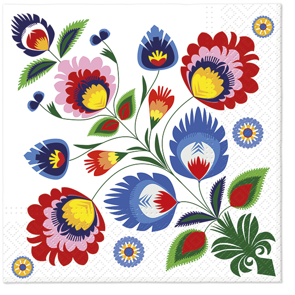 Zdjęcie produktu Serwetki 33x33 Decoupage Popular Pattern 20szt.