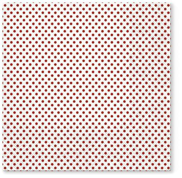 Zdjęcie produktu Serwetki Small Dots (red)