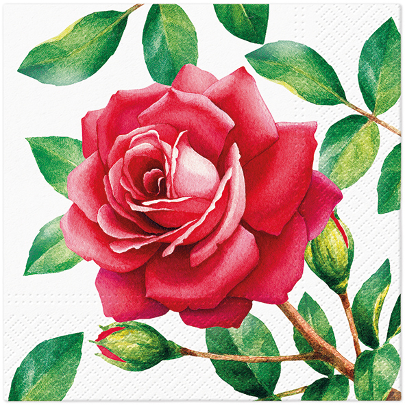 Zdjęcie produktu Serwetki 33x33 Decoupage Special Rose 20szt.