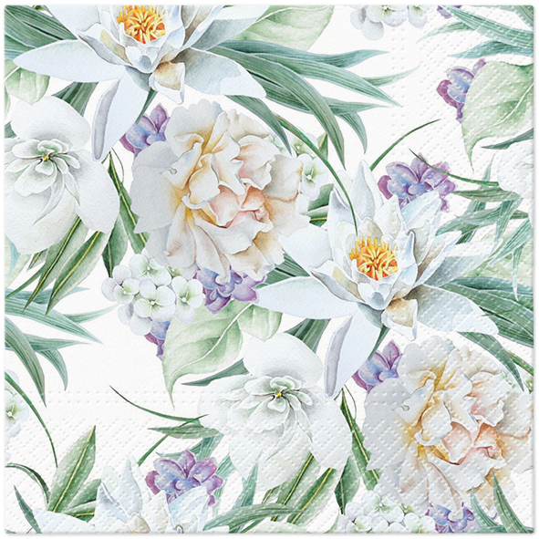 Zdjęcie produktu Serwetki 33x33 Decoupage Orient Flowers 33x33 20szt.