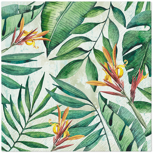 Zdjęcie produktu Serwetki 33x33 Decoupage Tropical Garden 20szt.