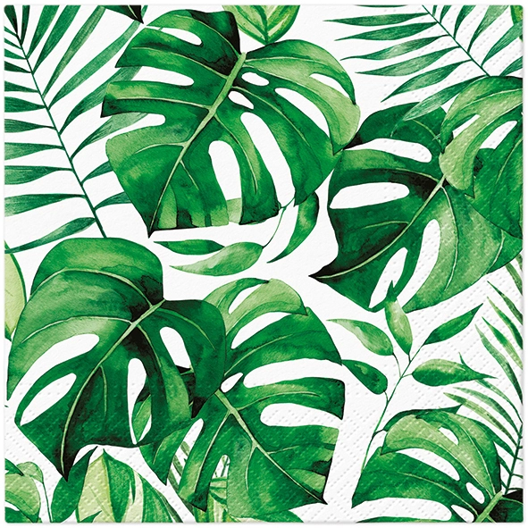 Zdjęcie produktu Serwetki 33x33 Decoupage Monstera 20szt.
