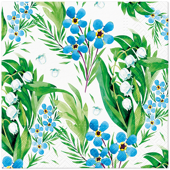 Zdjęcie produktu Serwetki 33x33 Decoupage Myosotis 20szt.