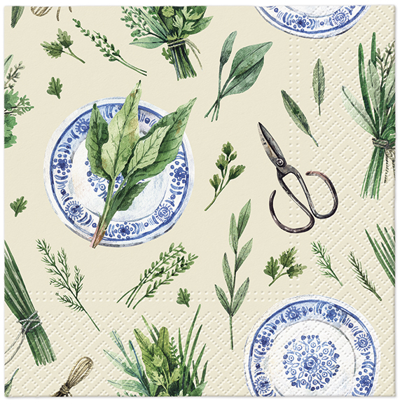 Zdjęcie produktu Serwetki 33x33 Decoupage Herbal Fresh 20szt.