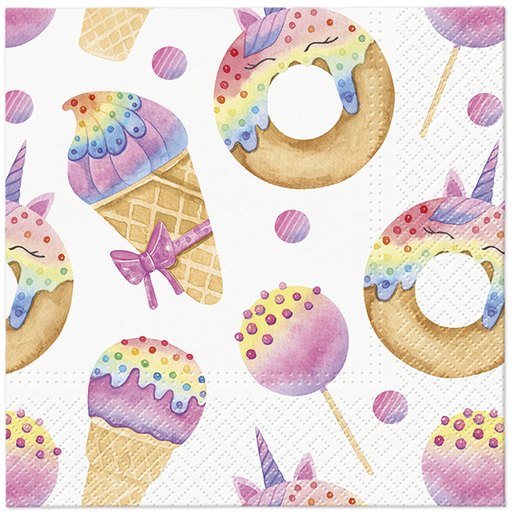 Zdjęcie produktu Serwetki 33x33 Decoupage Magic Sweets 20szt.