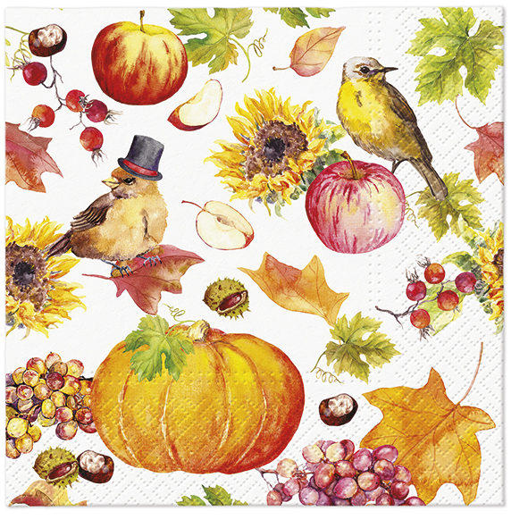 Zdjęcie produktu Serwetki 33x33 Decoupage Pumpkin Land 20szt.