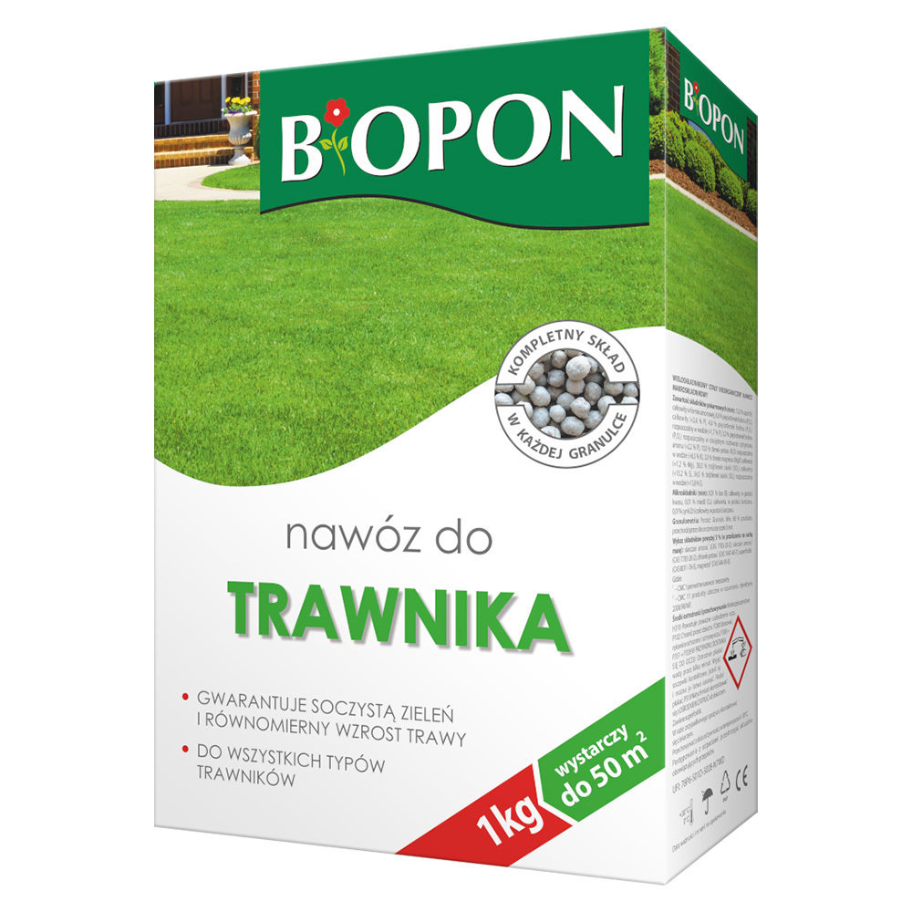 Zdjęcie produktu BOPON - nawóz do trawnika granulat 1kg