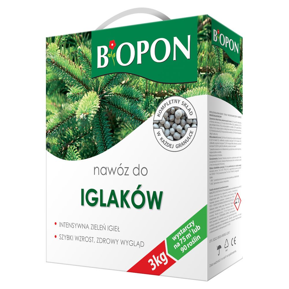 Zdjęcie produktu BOPON - nawóz do iglaków granulat 3kg
