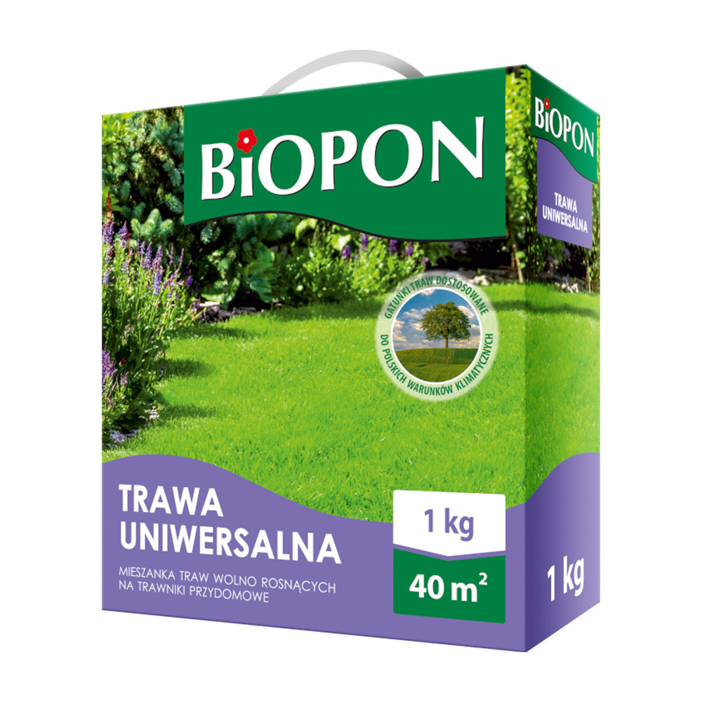 Zdjęcie produktu BOPON trawa uniwersalna 1kg - mieszanka kwalifikowana