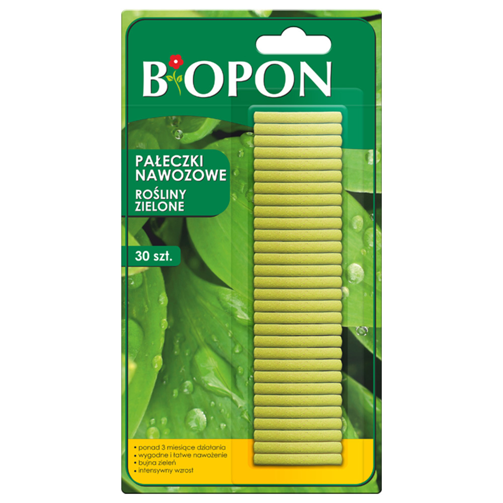 Zdjęcie produktu BOPON - pałeczki nawozowe do roślin zielonych 30szt