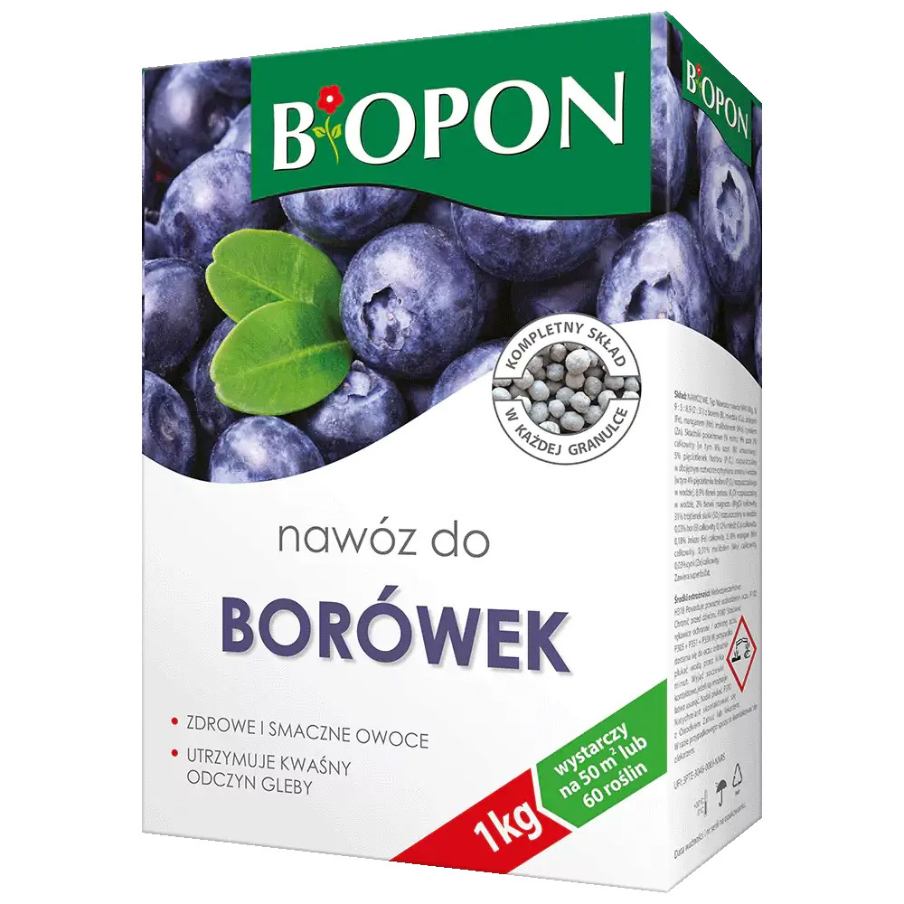 Zdjęcie produktu BOPON - nawóz do borówek granulat 1kg