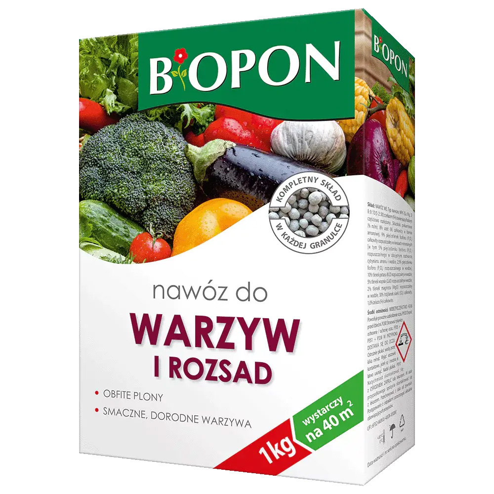 Zdjęcie produktu BOPON - nawóz do warzyw granulat 1kg