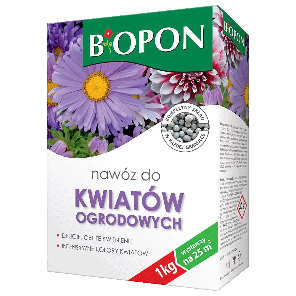 Zdjęcie produktu BOPON - nawóz do kwiatów ogrodowych granulat 1kg