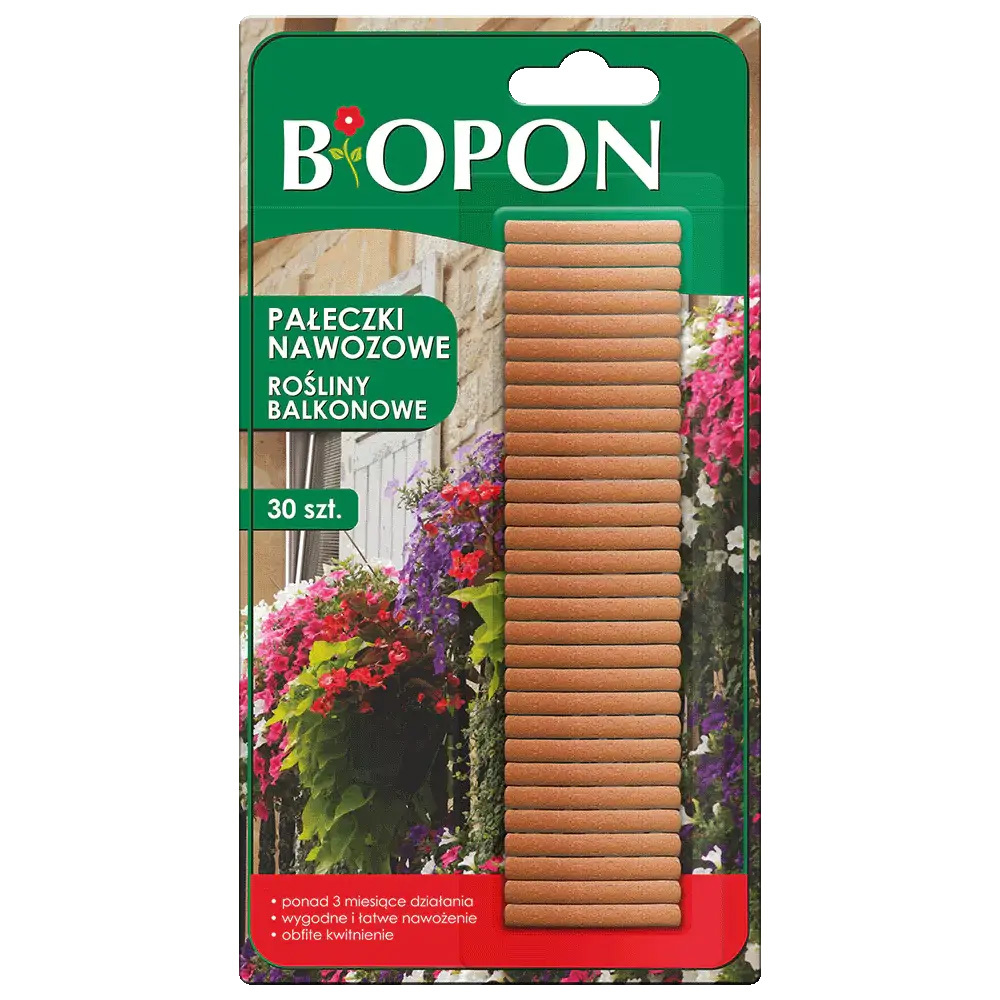 Zdjęcie produktu BOPON - pałeczki nawozowe do roślin balkonowych 30szt