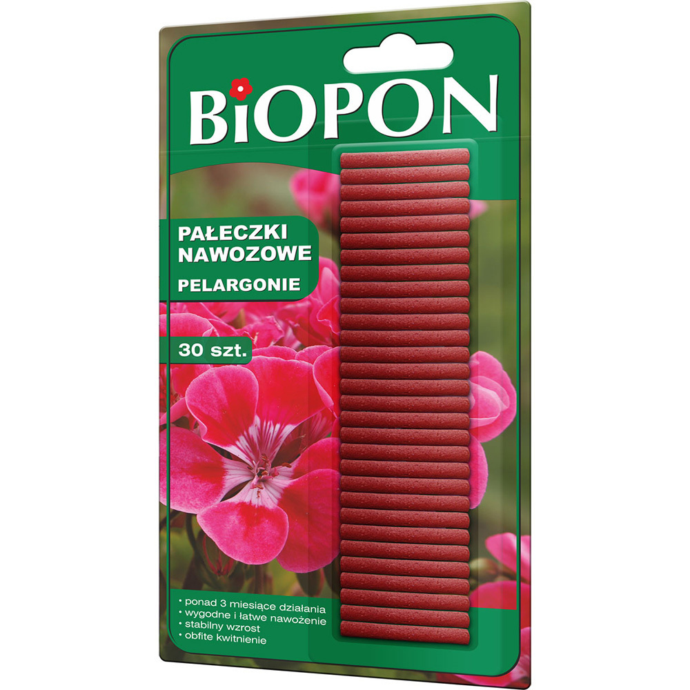 Zdjęcie produktu BOPON - pałeczki nawozowe do pelargonii 30szt