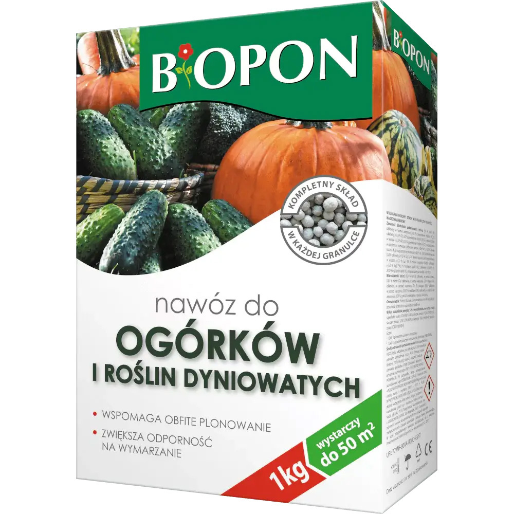 Zdjęcie produktu BOPON nawóz do ogórków i innych roślin dyniowatych 1kg