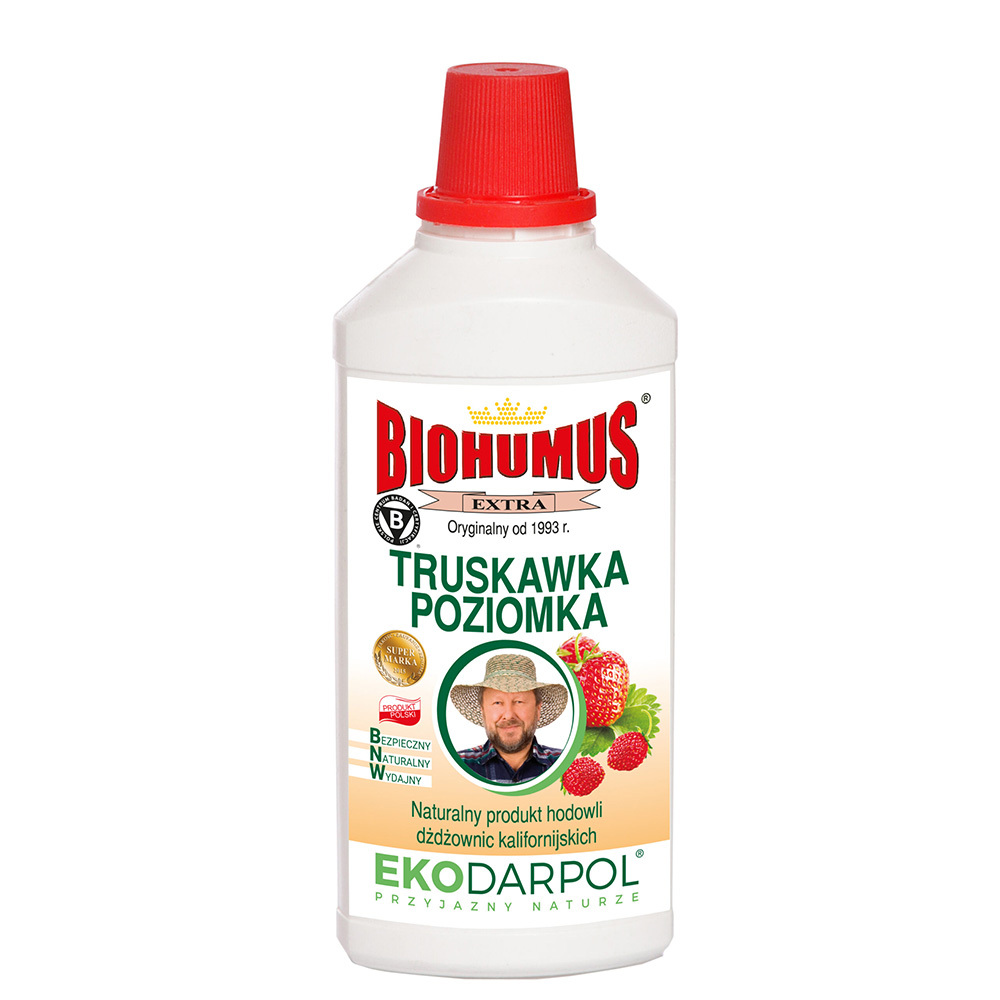 Zdjęcie produktu EKODARPOL BIOHUMUS EXTRA Truskawka poziomka 1l + 20% gratis