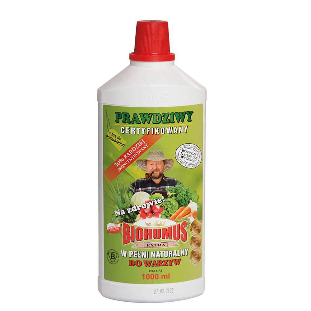 Zdjęcie produktu EKODARPOL BIOHUMUS EXTRA Warzywa 1l + 20% gratis