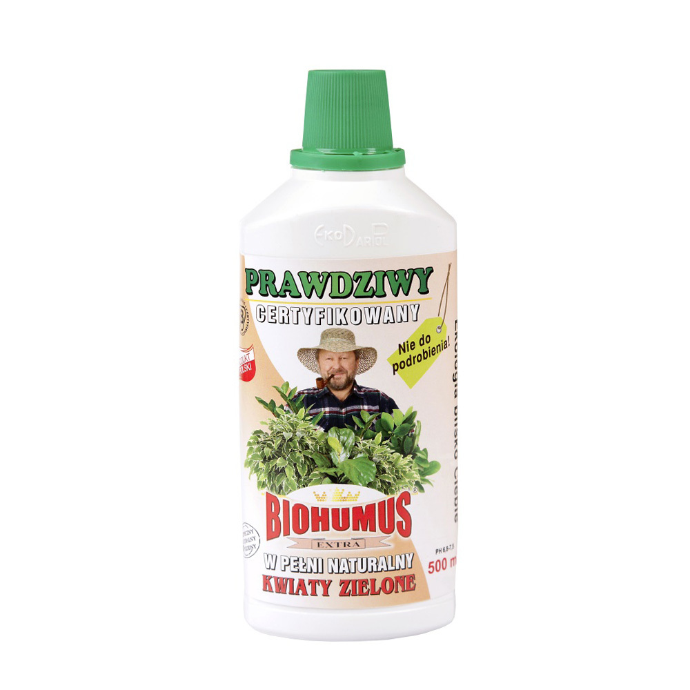 Zdjęcie produktu EKODARPOL BIOHUMUS EXTRA Kwiaty zielone 0,5l