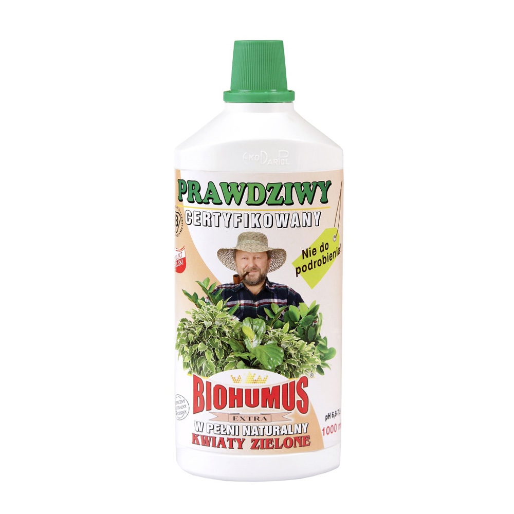 Zdjęcie produktu EKODARPOL BIOHUMUS EXTRA Kwiaty zielone 1l + 20% gratis