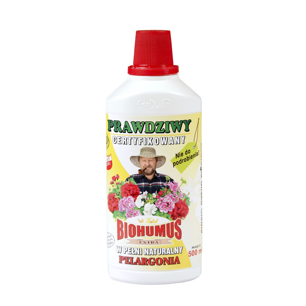 Zdjęcie produktu EKODARPOL BIOHUMUS EXTRA Pelargonia 0,5l