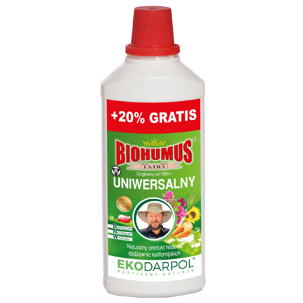 Zdjęcie produktu EKODARPOL BIOHUMUS EXTRA Uniwersalny 1l + 20% gratis