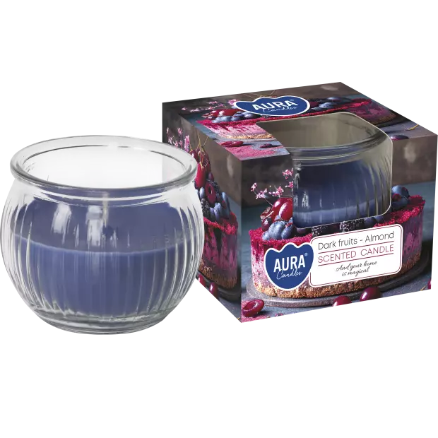 Zdjęcie produktu Świeca Zapachowa SN69-373 Ciemne Owoce-Migdał 80g