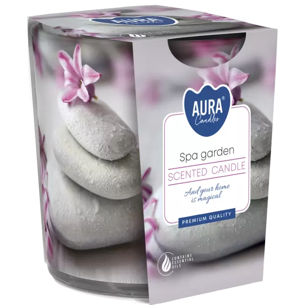 Zdjęcie produktu Świeca Zapachowa SN72S-22 Ogród SPA w Szklanym Opakowaniu 