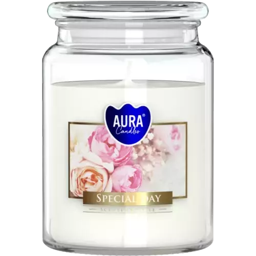 Zdjęcie produktu Duża Świeca Zapachowa z Wieczkiem Aura SN99-288 Special Day